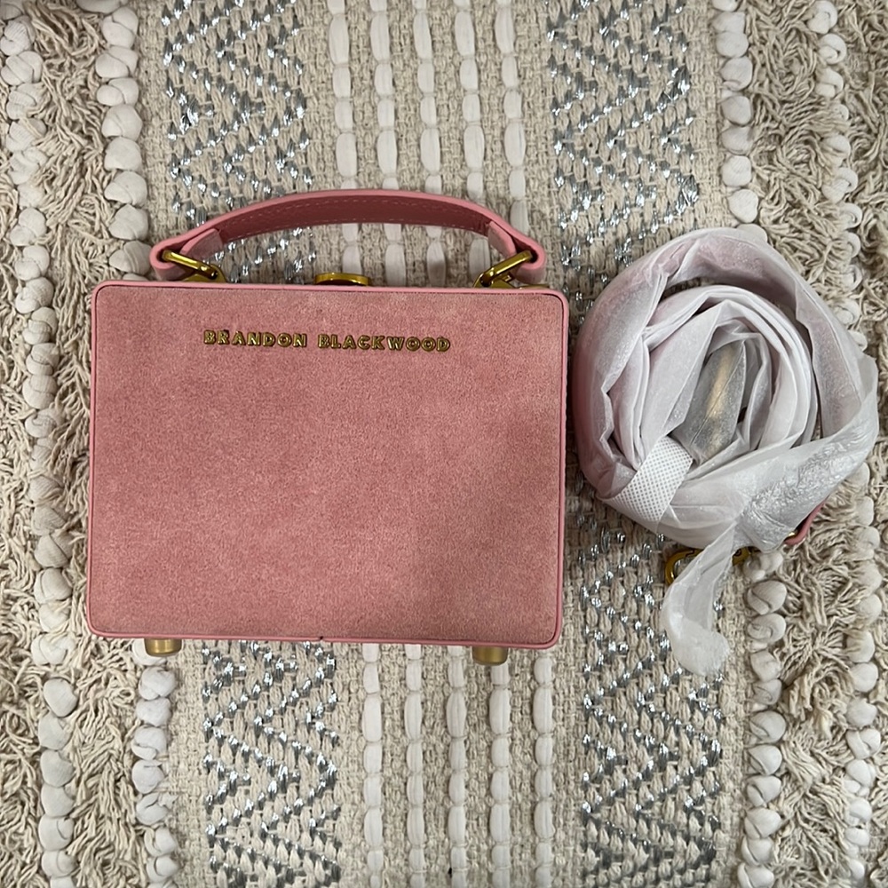 BRANDON BLACKWOOD PINK HAND BAG